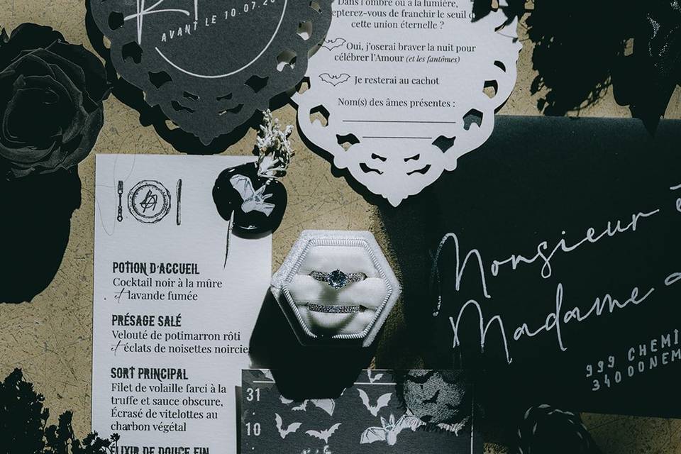 Noces de l'ombre - Papeterie