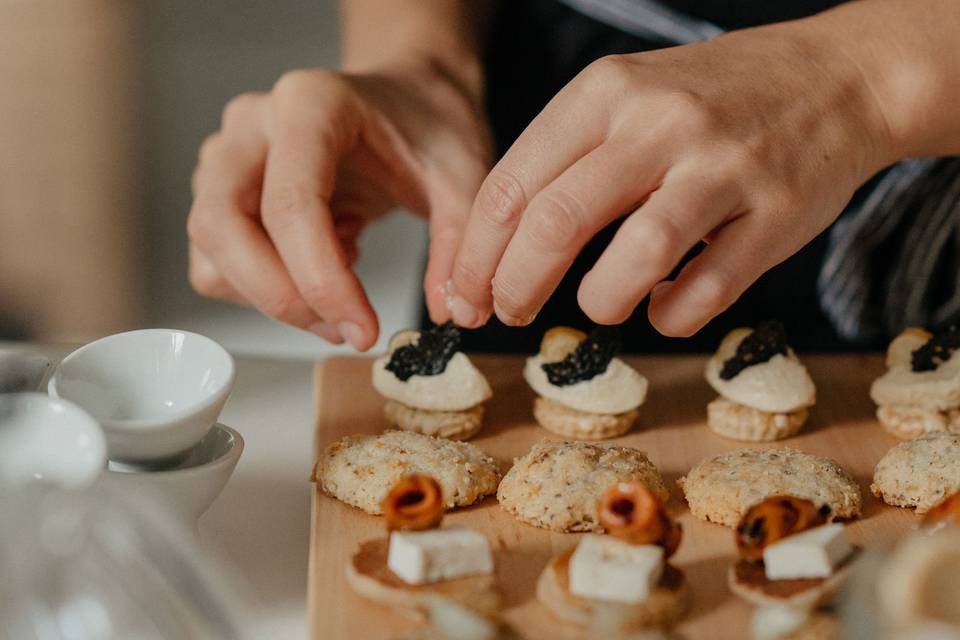 Dressage des mignardises