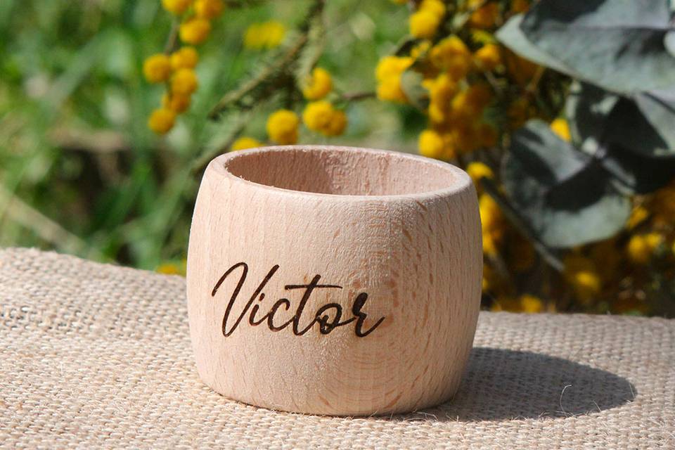 Rond de serviette | En bois