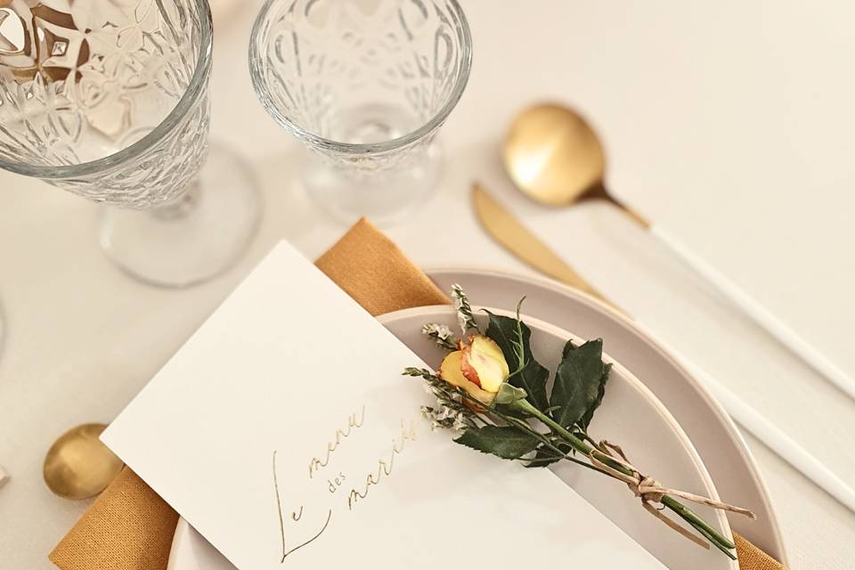 Automne Lumineux - Art Table