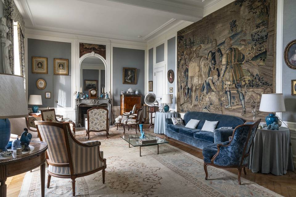 Salon bleu
