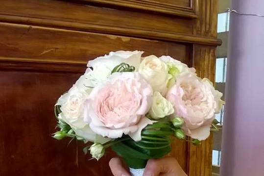 Bouquet de mariée rond