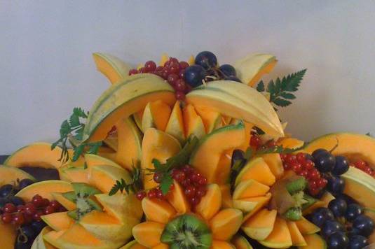 Décorer avec des fruits