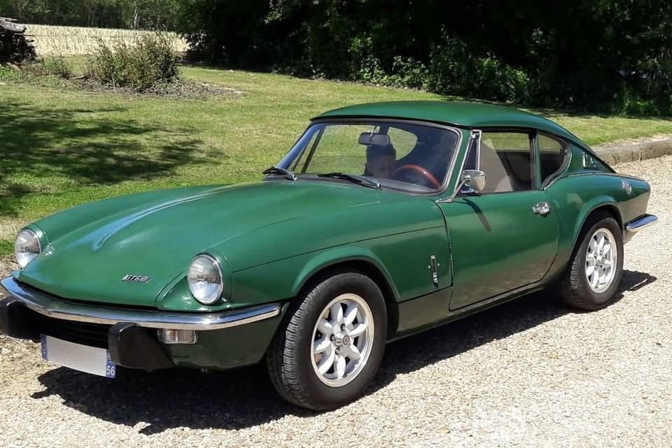Triumph GT6 Mk3 verte