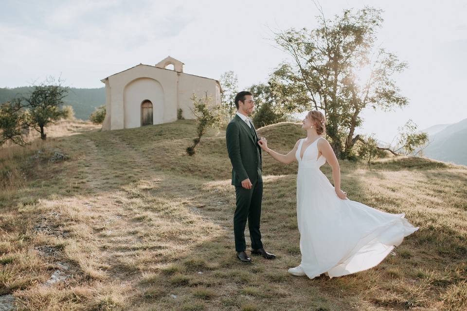 Mariage bohème provençal