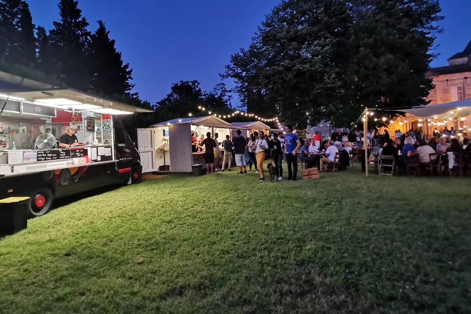 Soirée mariage été