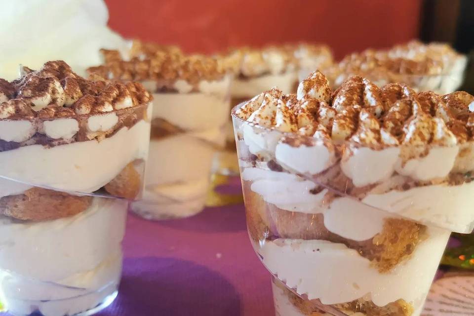 Verrines tiramisu