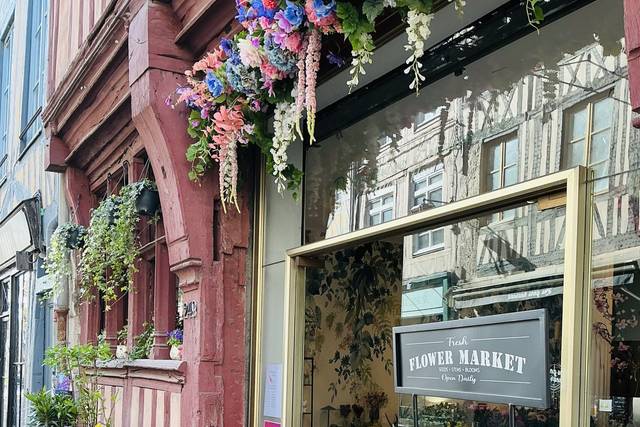Atelier floral à Rouen