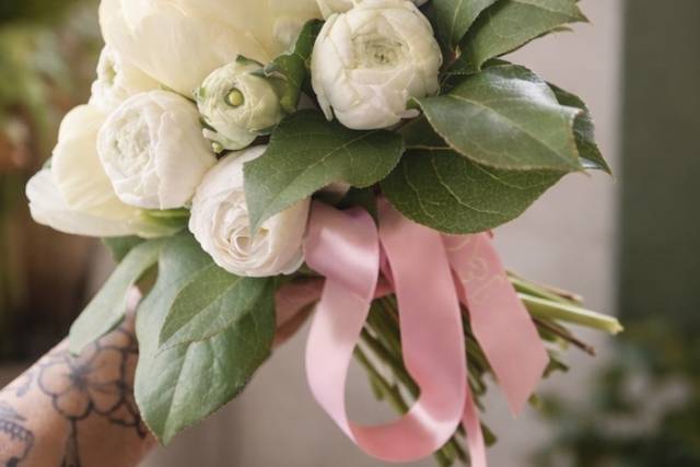Bouquet de mariée romantique