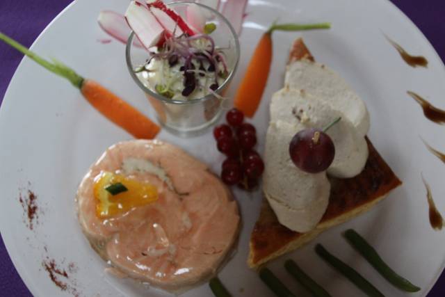 Assiette d'entrée