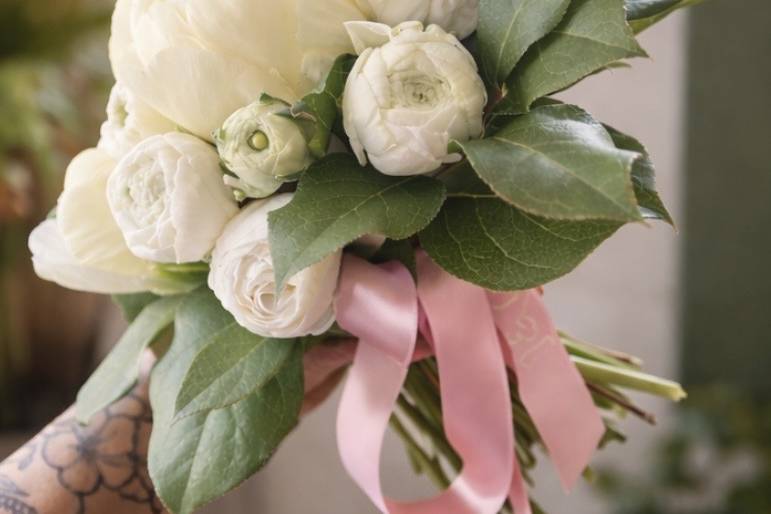 Bouquet de mariée romantique