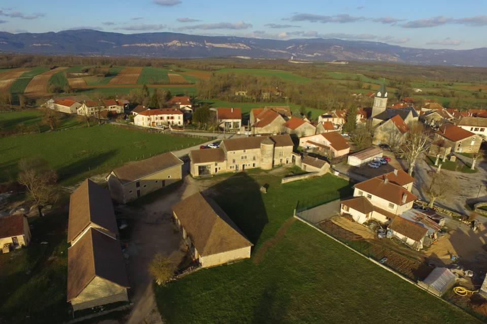 Vue sur le village