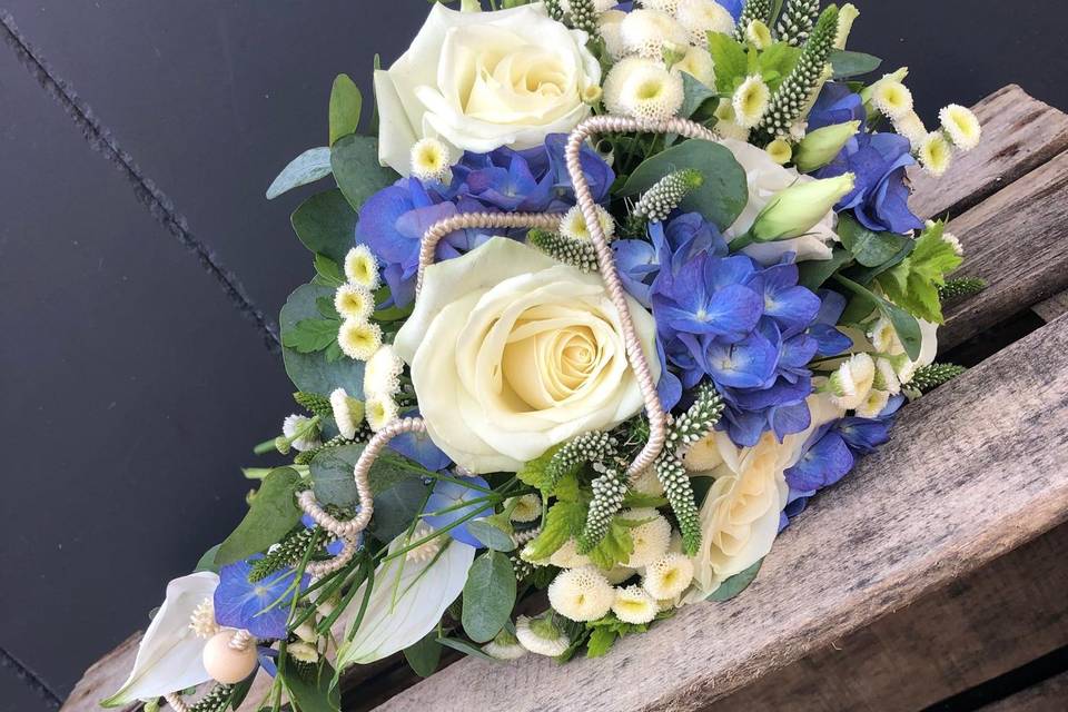 Bouquet chute mariage Morbihan