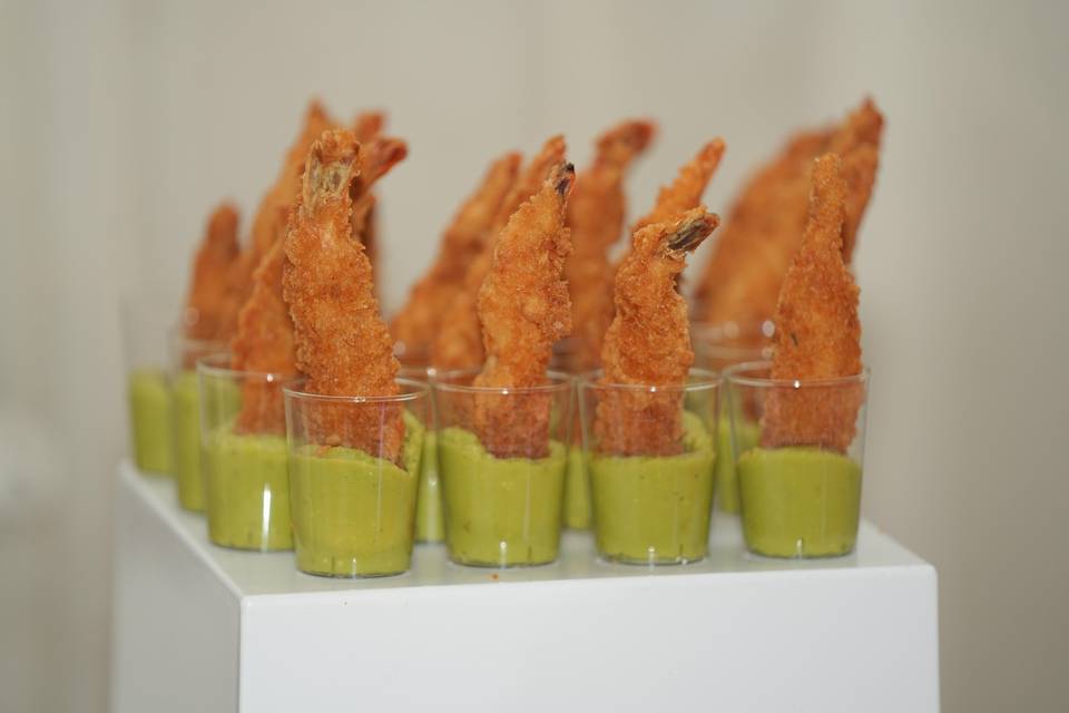 Avocat crevettes