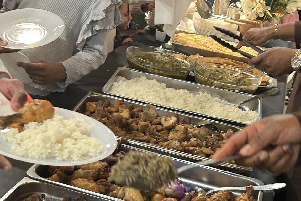 Buffet chaud