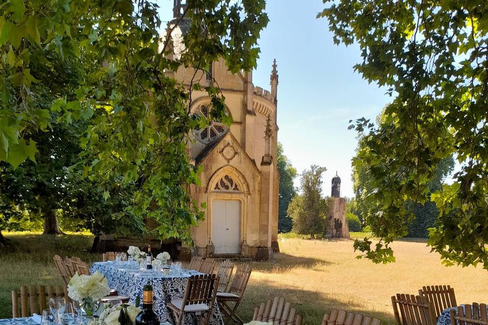 Brunch sous les arbres