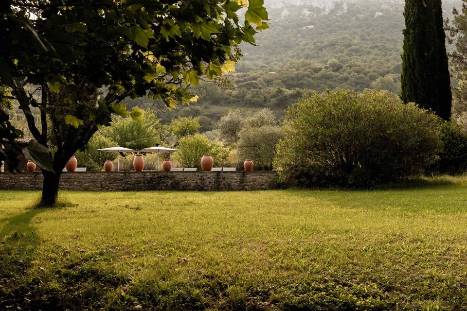 Parc sur piscine