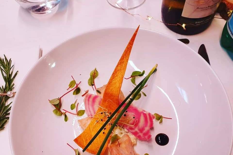Saumon mariné