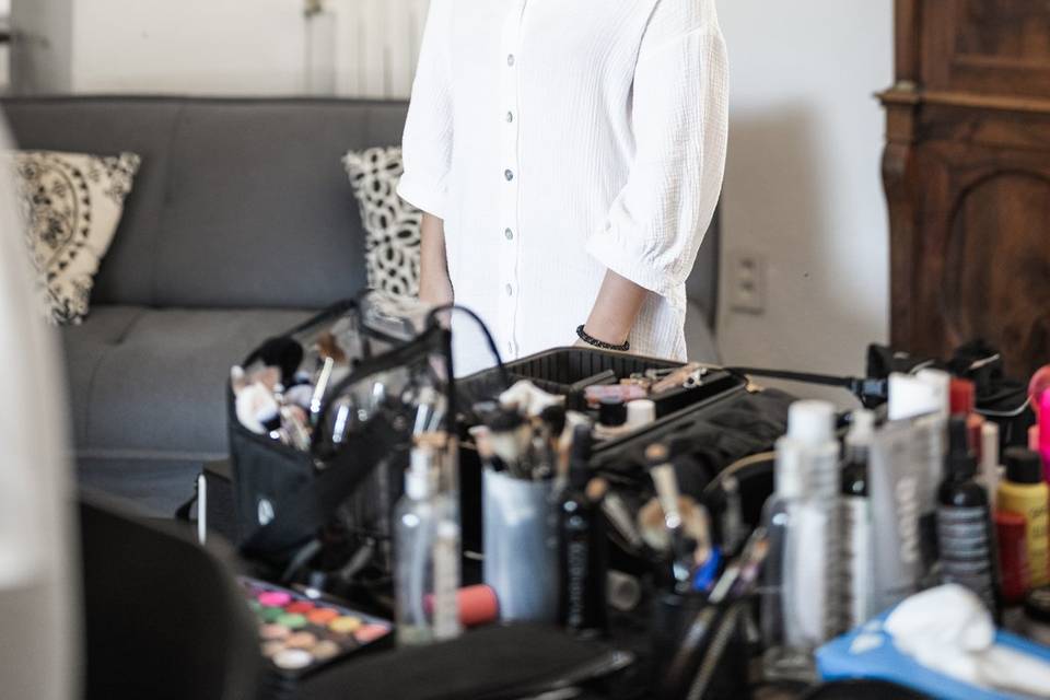 Maquillage invitée