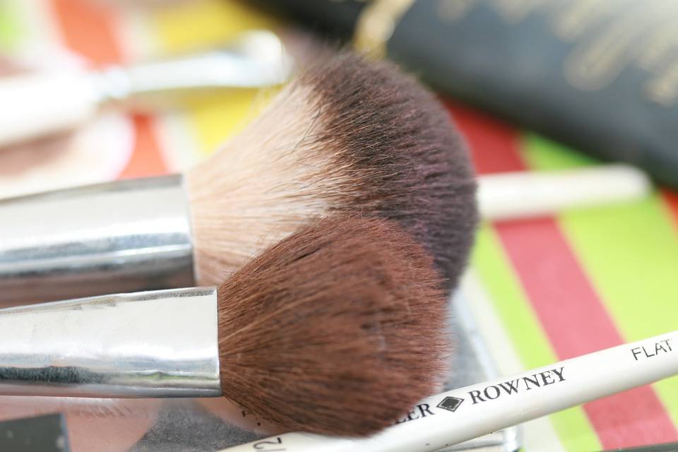 Maquillage préparatifs