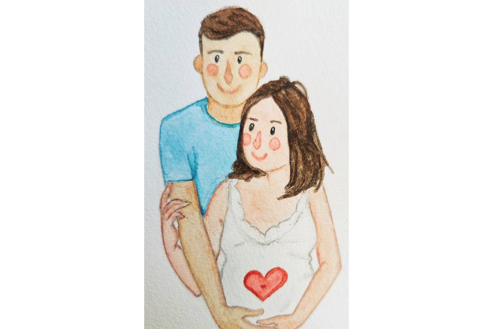 Dessin Annonce grossesse