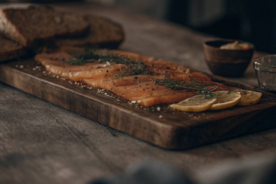 Saumon Gravlax