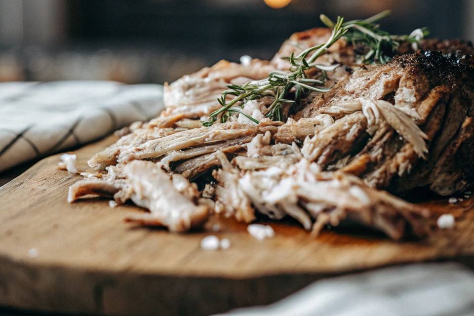 Agneau effiloché
