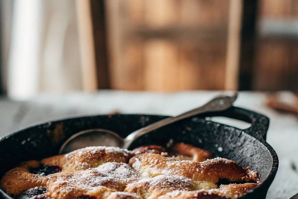 Cobbler aux fruits