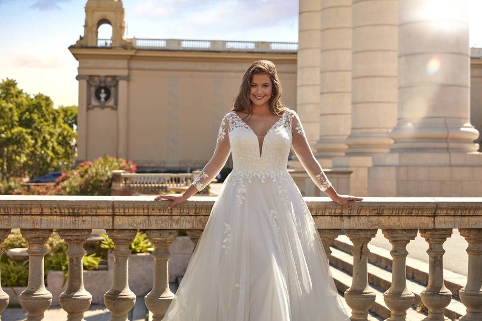 Robe tulle Size +