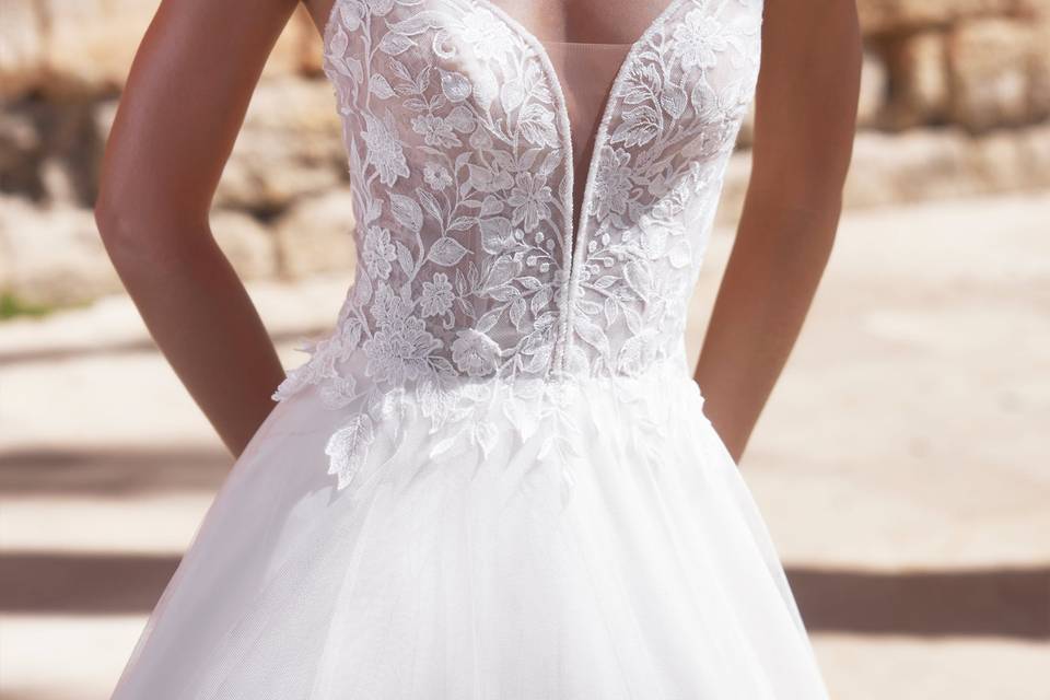 Robe princesse en tulle