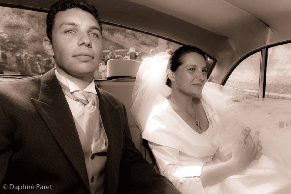 Arrivée du couple
