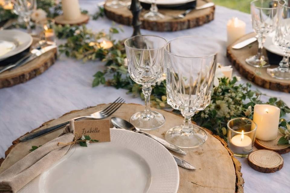 Mariage champêtre
