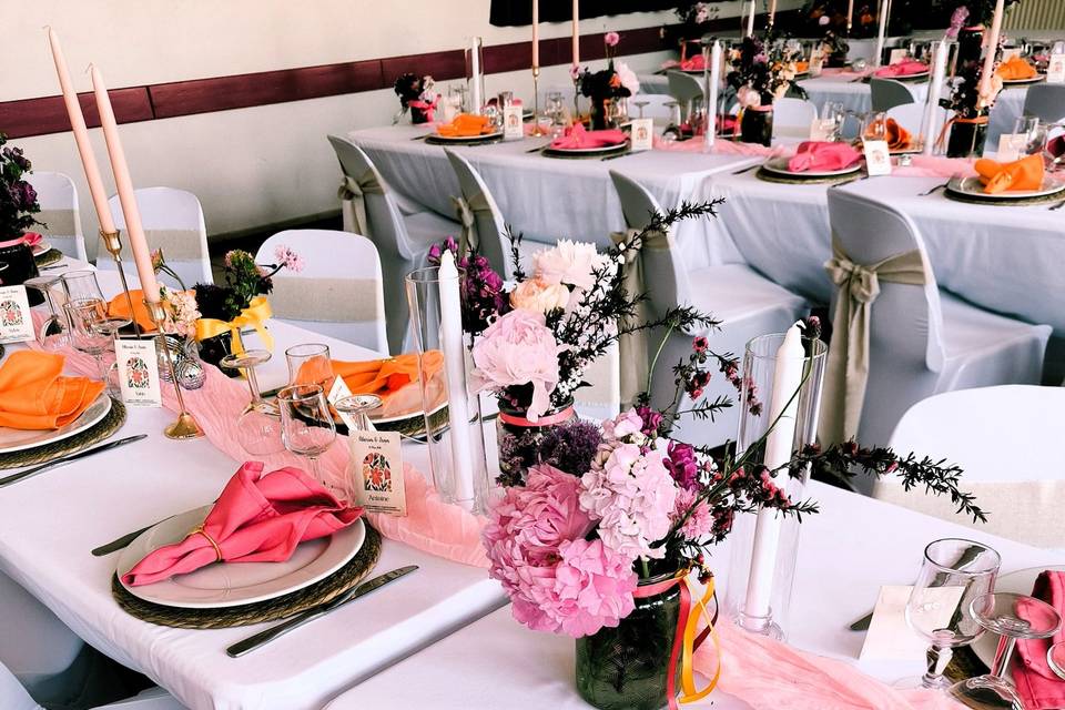 Mariage coloré