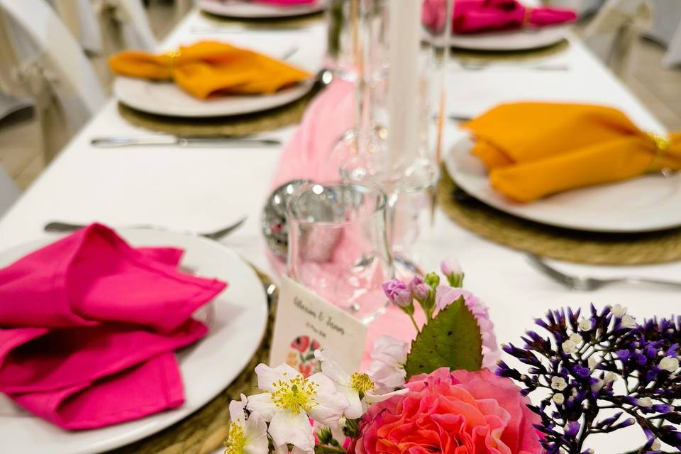 Décoration mariage fleurs