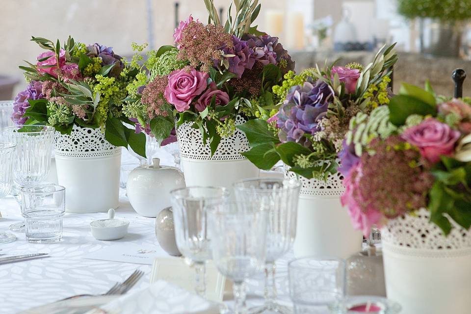 Bouquets de tables