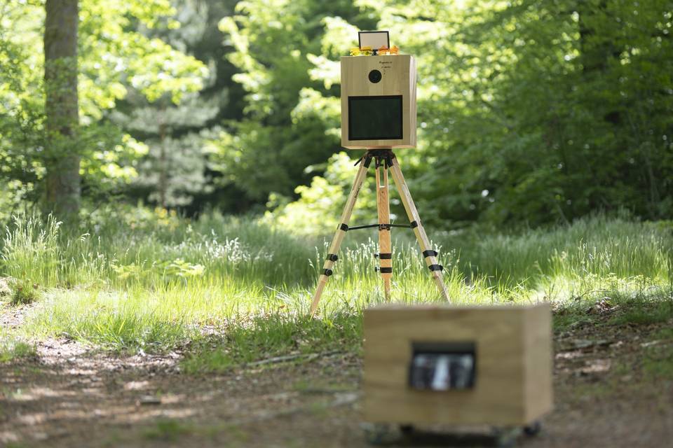 Borne photo + imprimante