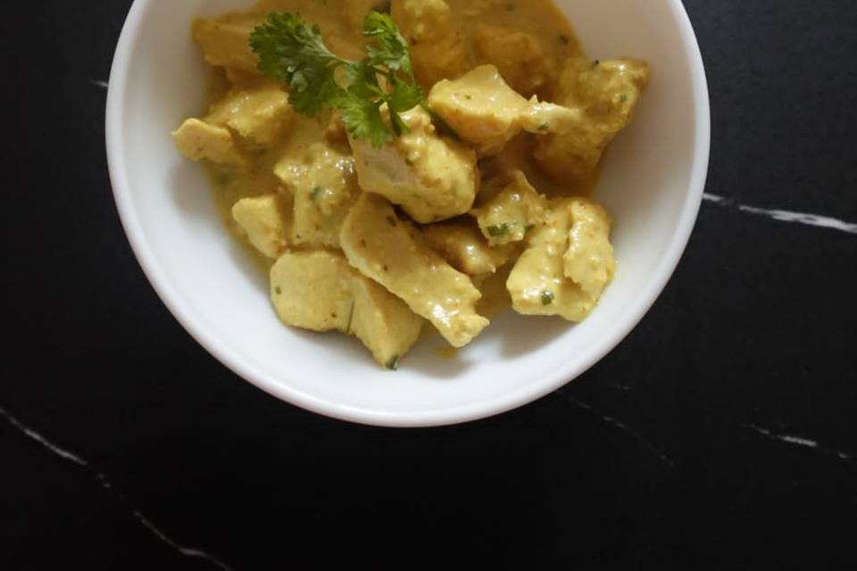 Poulet curry coco