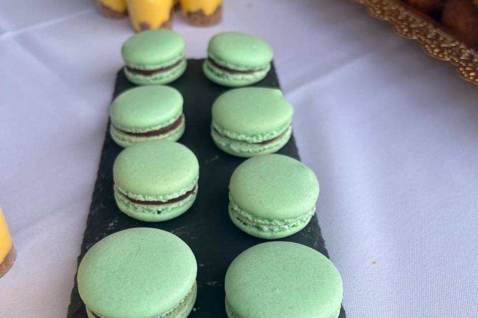 Macarons au chocolat