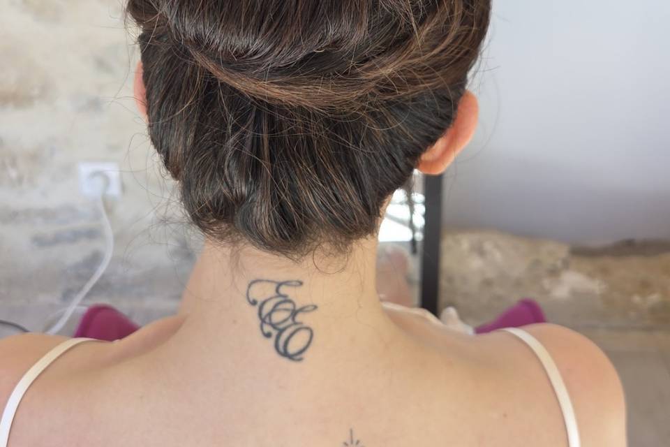 Chignon mariée