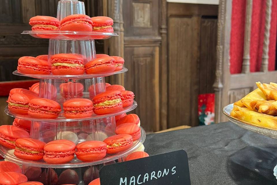 Macaron foie gras