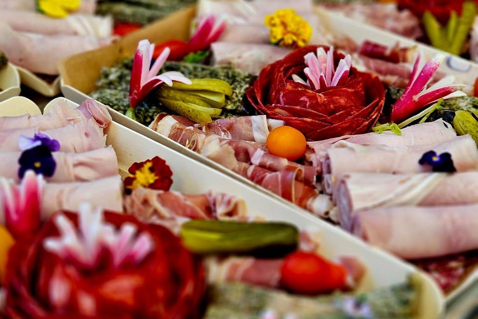 Assortiment de charcuteries de
