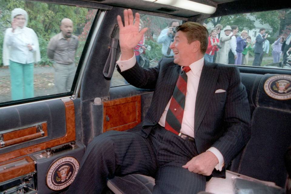 C'est la voiture Ronald Reagan