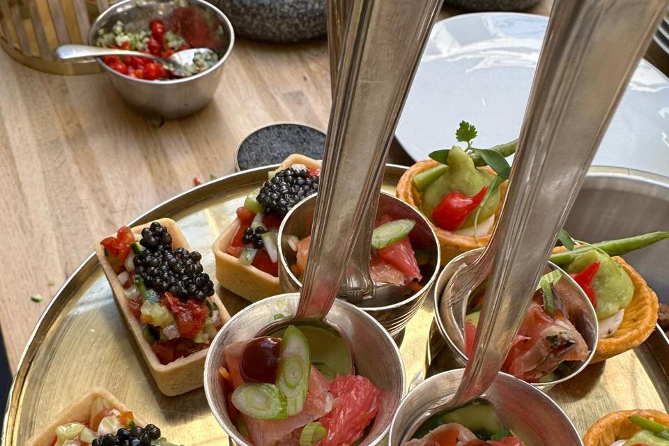 Pieces apértivies Finger Food