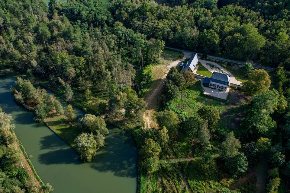 Vue aérienne
