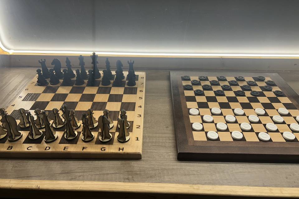 Jeu d'échec et dames