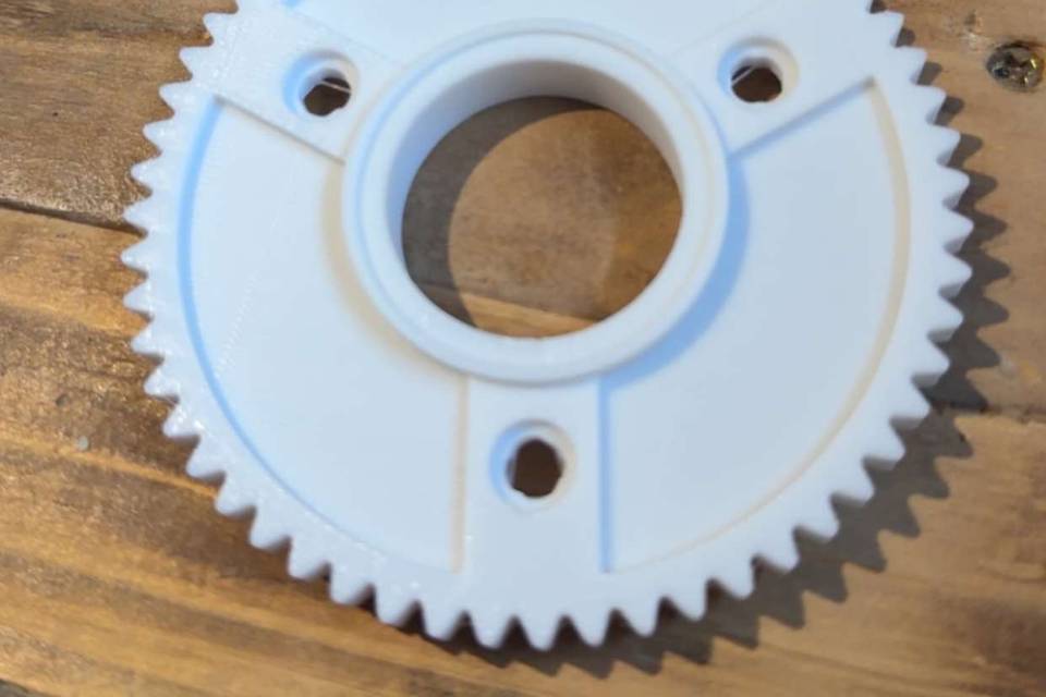 PIèce en 3D : Poulie