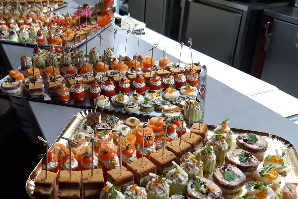 Assortiments canapés