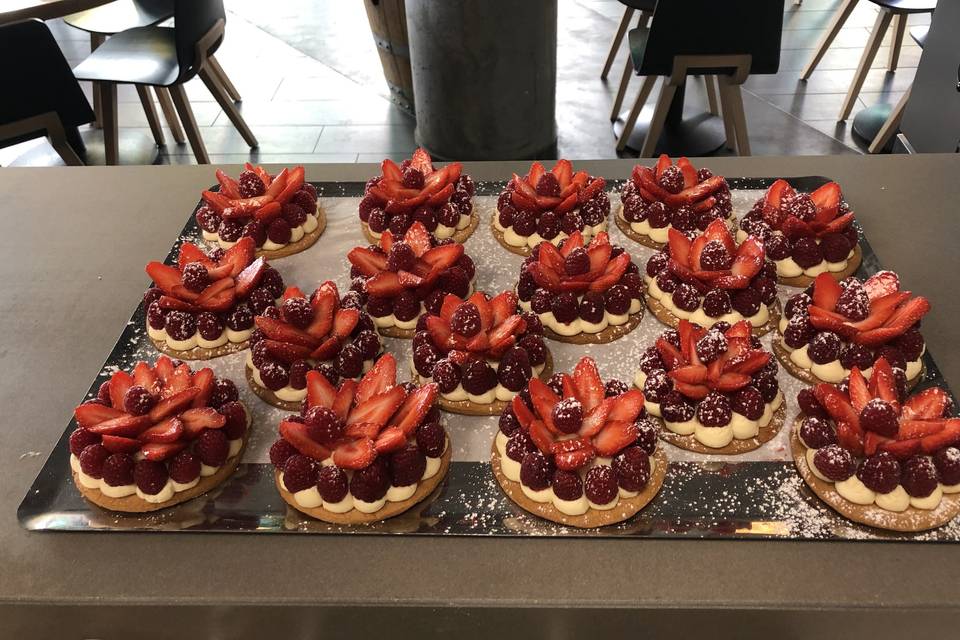 Tarte fruits rouge