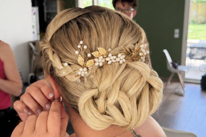 Chignon mariée