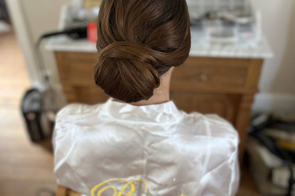 Chignon mariée
